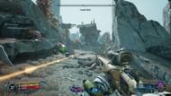 Follow the path up the cliff until this grapple and cross it (Image via 2K)